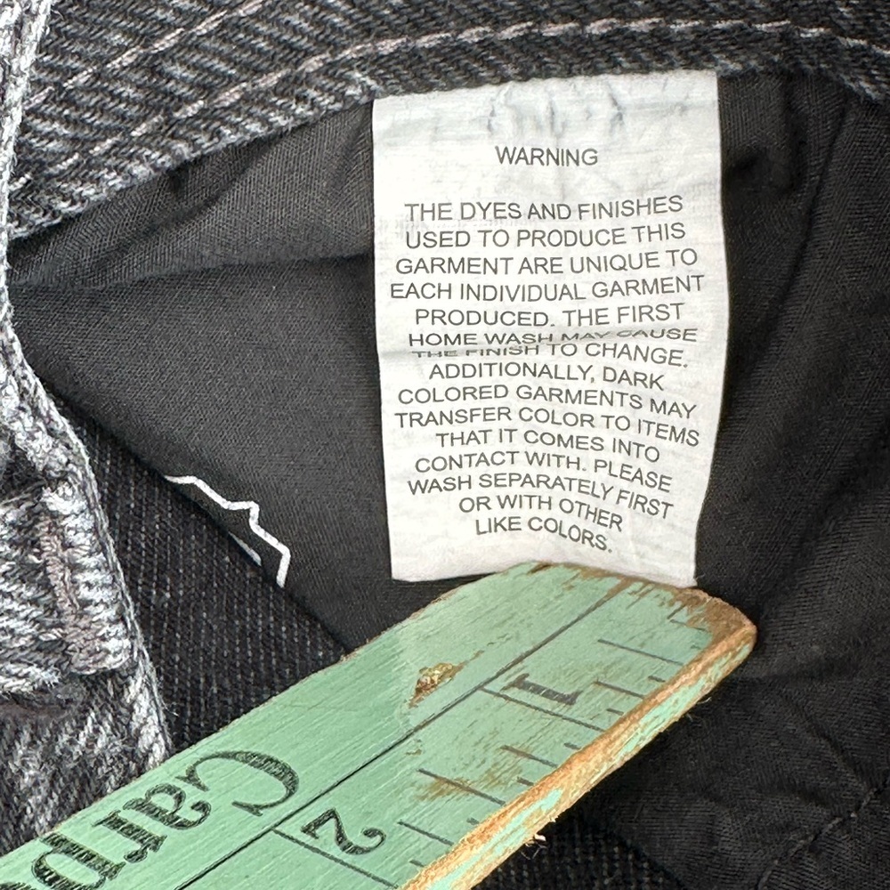 Gmpure Black Relaxed Jeans High Waist Vintage Look #A - Picture 5 of 9